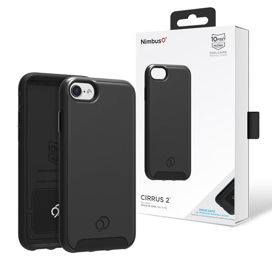 Nimbus9 Cirrus 2 for iPhone SE (3rd and 2nd gen)/8/7 - Black