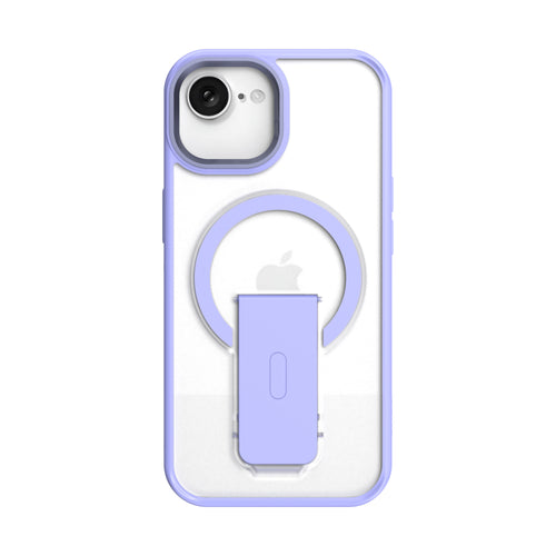 CLICK Latch Series iPhone 16e/13/14/15 Case - Clear Purple