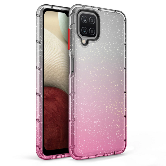 ZIZO SURGE Series Galaxy A12 Case - Pink Glitter