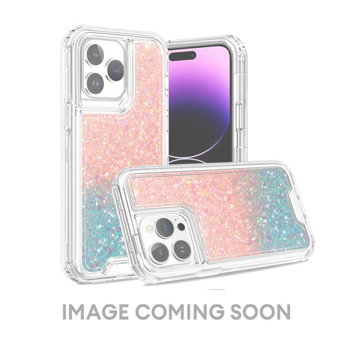 CLICK Glitter Series moto g power 5G (2024) Case - Clear