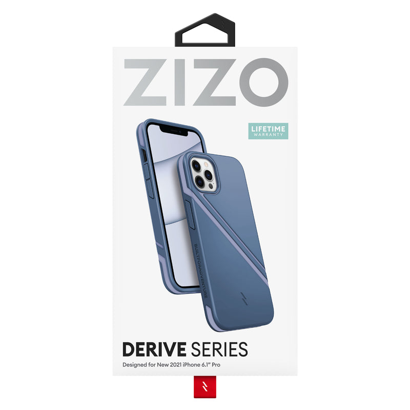 Load image into Gallery viewer, ZIZO DERIVE Series iPhone 13 Pro Case - Navy Blue
