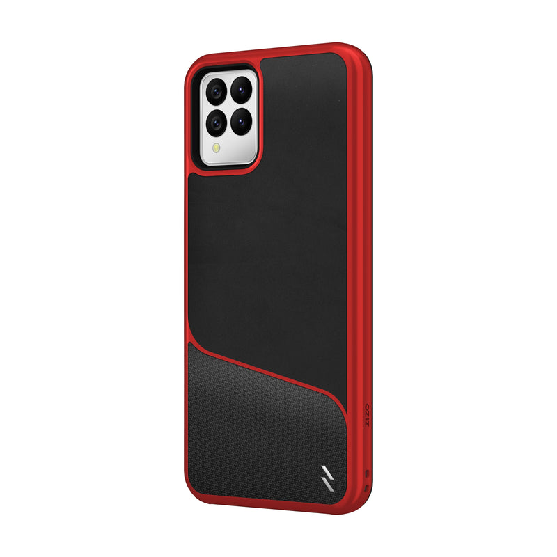 Load image into Gallery viewer, ZIZO DIVISION Series T-Mobile REVVL 6 Pro 5G Case - Black &amp; Red
