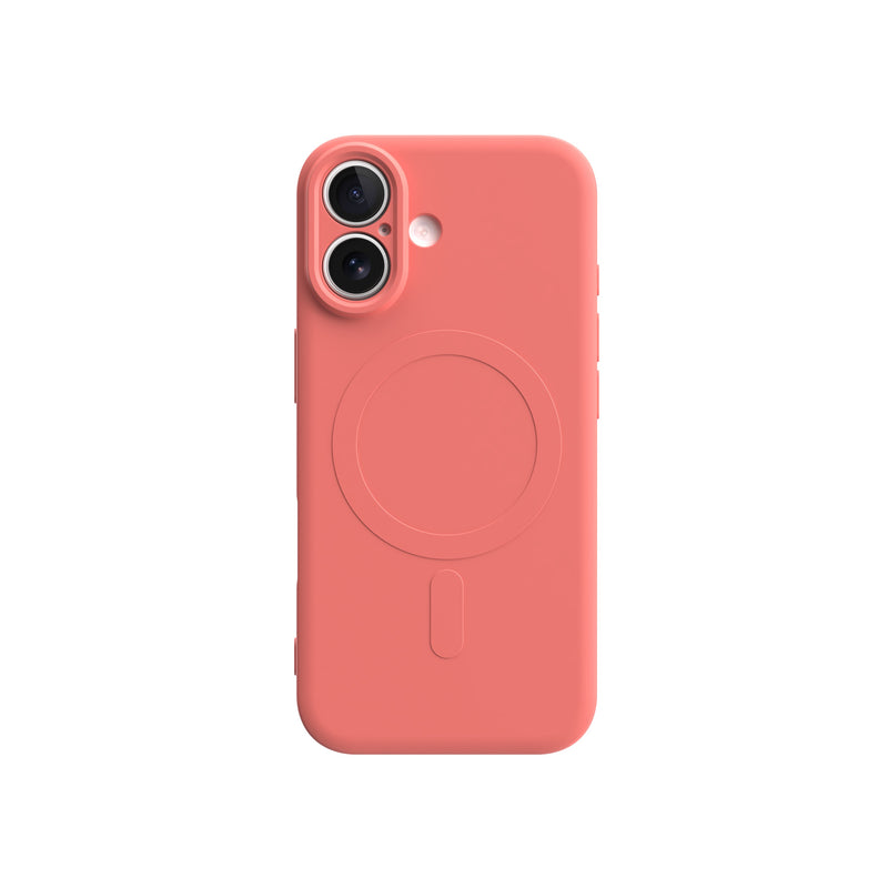 Load image into Gallery viewer, CLICK Slim Silicone MagSafe Series iPhone 17 Case - Orange
