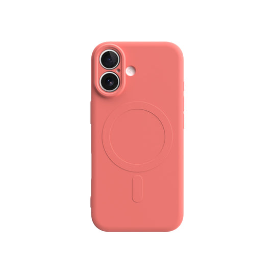 CLICK Slim Silicone MagSafe Series iPhone 17 Case - Orange