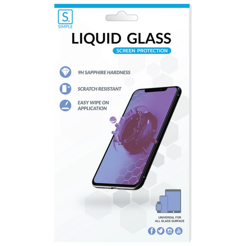 Simple Universal Liquid Glass Screen Protector - Clear