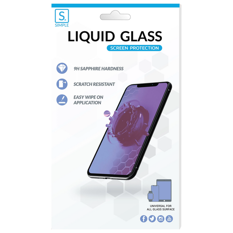 Load image into Gallery viewer, Simple Universal Liquid Glass Screen Protector - Clear
