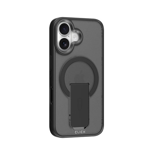 CLICK Latch Series iPhone 16 Plus Case - Black