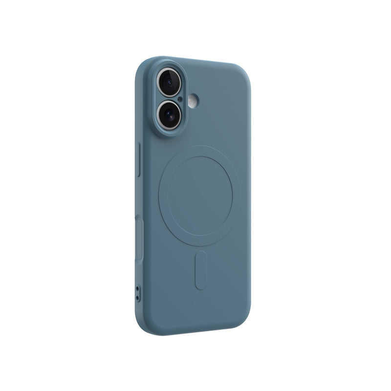 Load image into Gallery viewer, CLICK Slim Silicone MagSafe Series iPhone 17 Case - Blue
