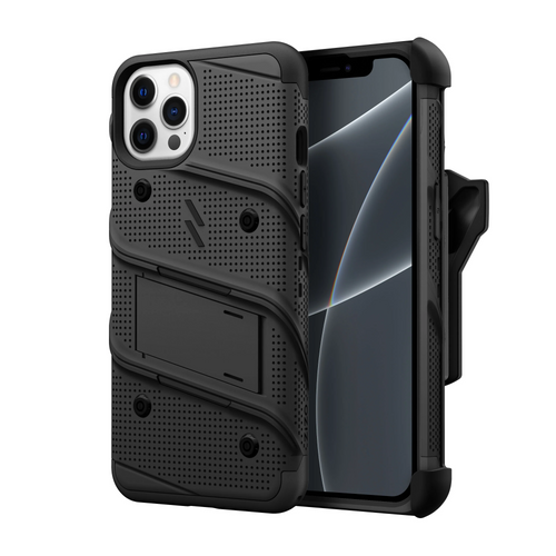 ZIZO BOLT Bundle iPhone 13 Pro Max Case - Black