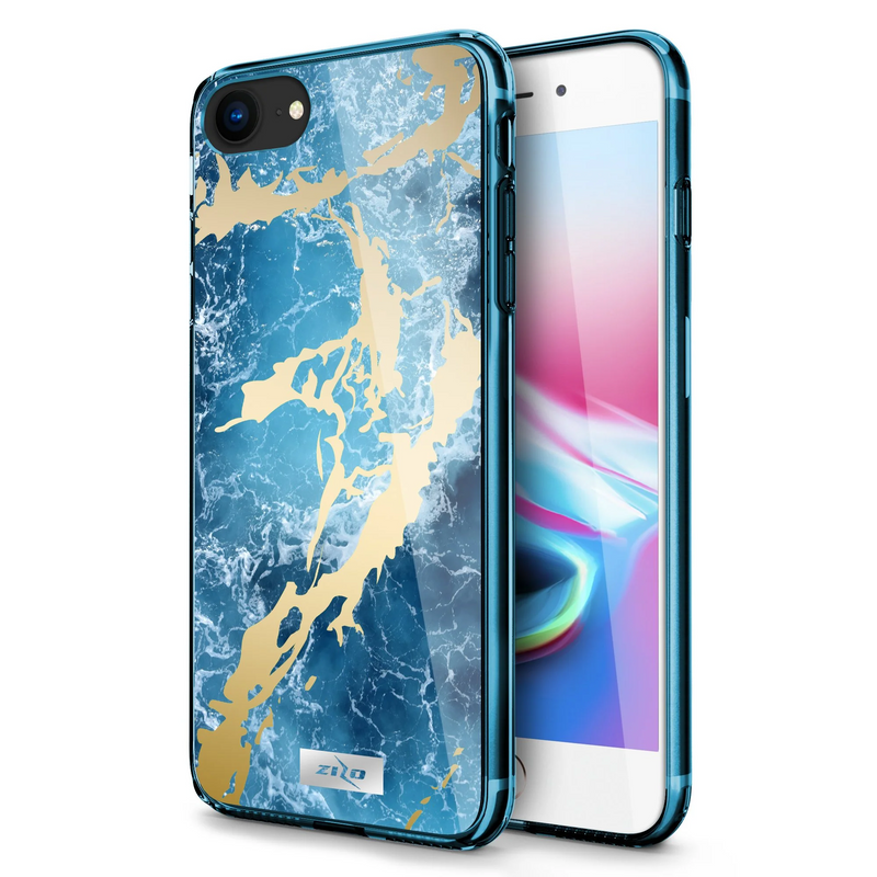 Load image into Gallery viewer, ZIZO REFINE Series Case for iPhone SE (3rd and 2nd gen)/8/7 - Oceanic
