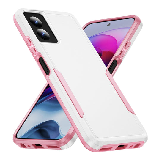 CLICK Impact Series moto g power 5G (2024) Case - White Pink