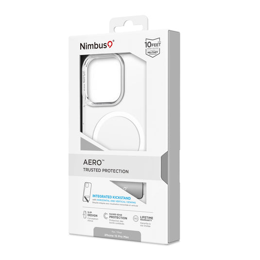 Nimbus9 Aero iPhone 15 Pro Max MagSafe Case - Clear