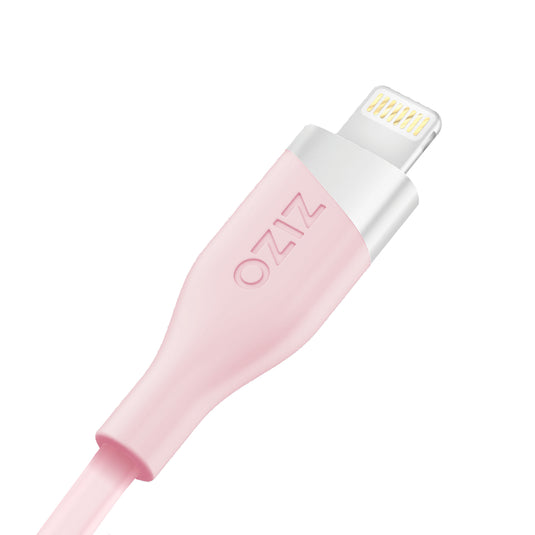 ZIZO PowerVault Cable USB-C to Lightning 6FT - Peach