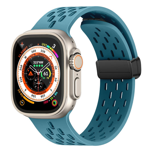 Nimbus9 FlexFit Sport Band for Apple Watch 44/45/46/49mm - Storm Blue
