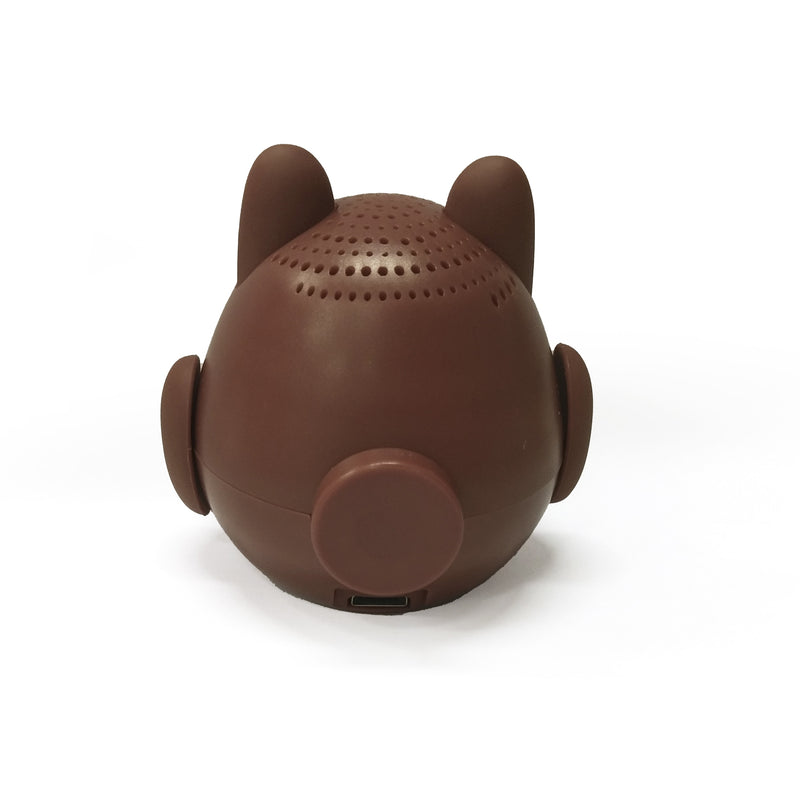 Load image into Gallery viewer, CLICK Pals Magnetic Wireless Speaker - Brown Bear
