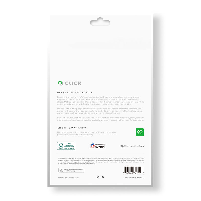 Load image into Gallery viewer, CLICK Screen Protector for BLU Tab One 5G - Clear
