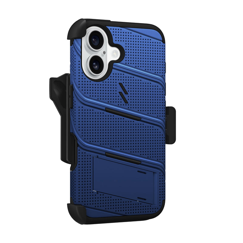 Load image into Gallery viewer, ZIZO BOLT Bundle iPhone 16 Case - Blue
