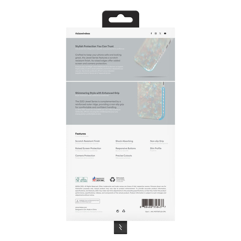 Load image into Gallery viewer, ZIZO JEWEL Series moto g stylus - 2026 / 2025 Case - Opal
