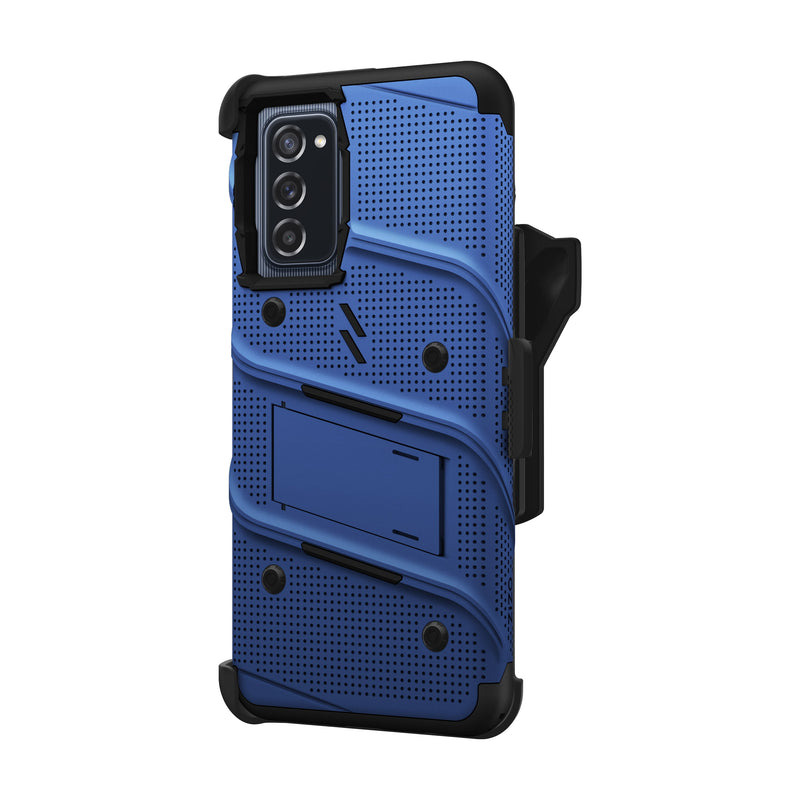 Load image into Gallery viewer, ZIZO BOLT Bundle Galaxy A03s Case - Blue
