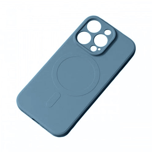 CLICK Slim Silicone MagSafe Series iPhone 16 Pro Max Case - Blue