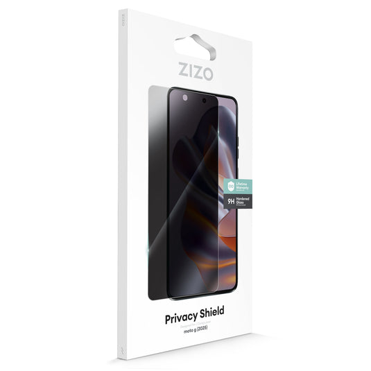 ZIZO PRIVACY Tempered Glass Screen Protector for moto g (2025) - Privacy