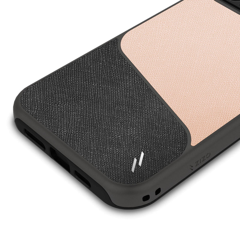 Load image into Gallery viewer, ZIZO DIVISION Series iPhone 12 Mini Case - Saffiano Blush
