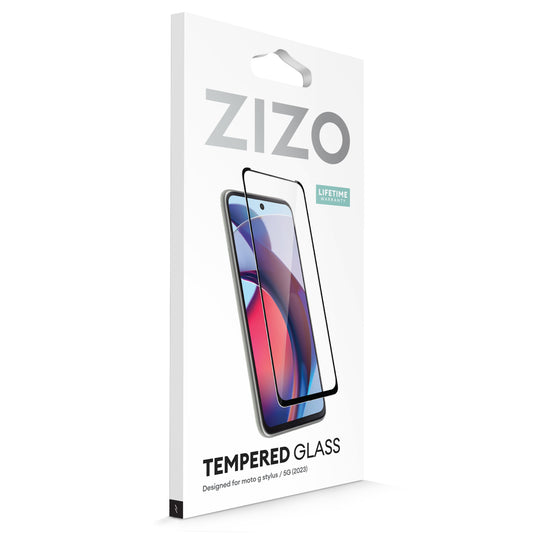 ZIZO TEMPERED GLASS Screen Protector for moto g stylus (2023) / 5G - Black