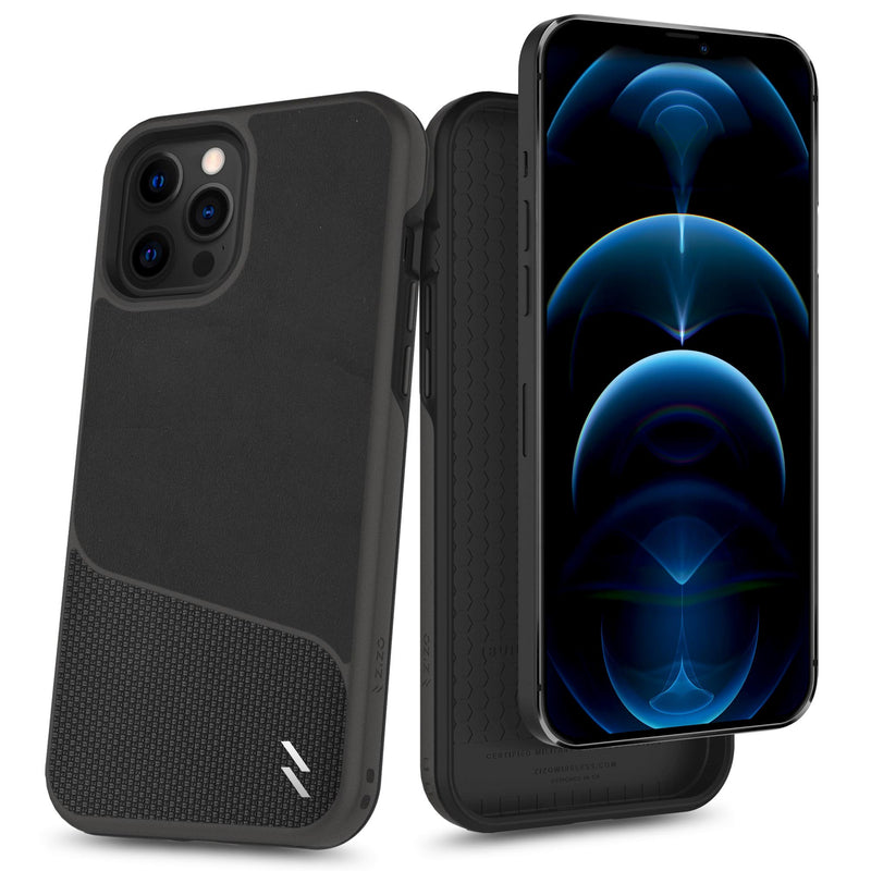 Load image into Gallery viewer, ZIZO DIVISION Series iPhone 12 Pro Max Case - Nylon Black
