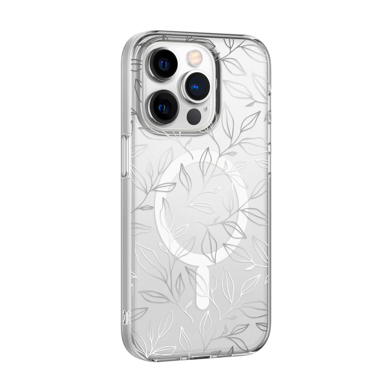 Load image into Gallery viewer, Nimbus9 Stratus Magsafe iPhone 14 Pro Case - Leaves
