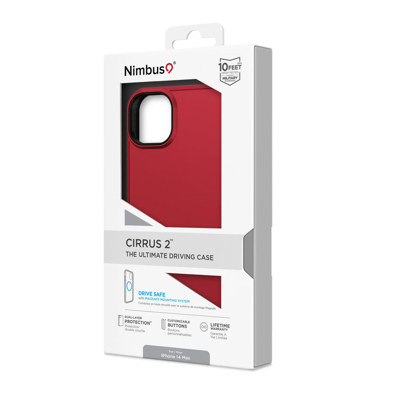 Load image into Gallery viewer, Nimbus9 Cirrus 2 iPhone 14 Plus Case - Crimson
