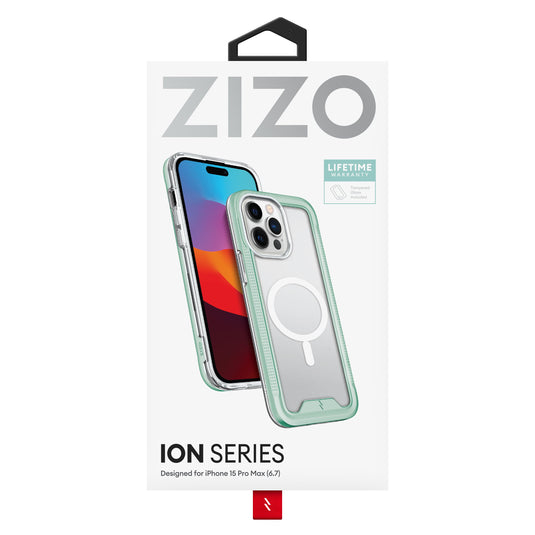 ZIZO ION Series with Magsafe iPhone 15 Pro Max Case - Mint