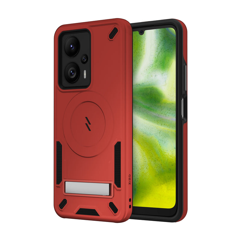 Load image into Gallery viewer, ZIZO TRANSFORM Series Cricket Outlast 5G Case - Red
