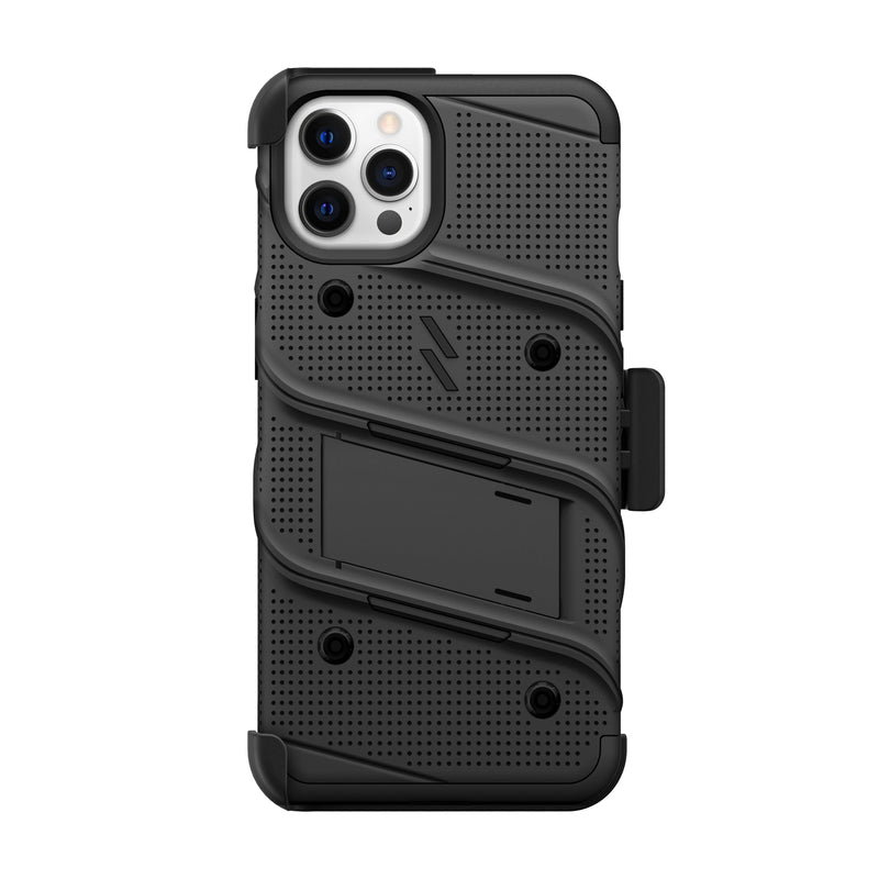 Load image into Gallery viewer, ZIZO BOLT Bundle iPhone 13 Pro Max Case - Black
