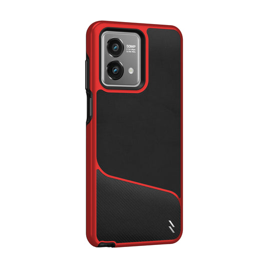 ZIZO DIVISION Series moto g stylus (2023) / 5G Case - Black & Red