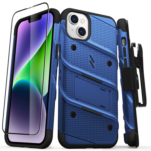 ZIZO BOLT Bundle iPhone 14 Plus Case - Blue