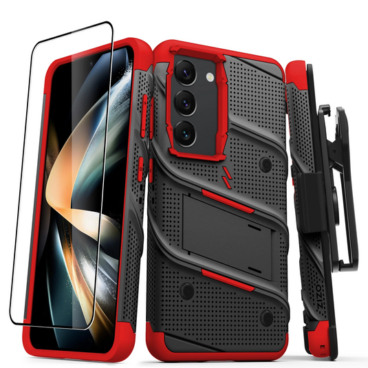 ZIZO BOLT Bundle Galaxy S23 Case - Red