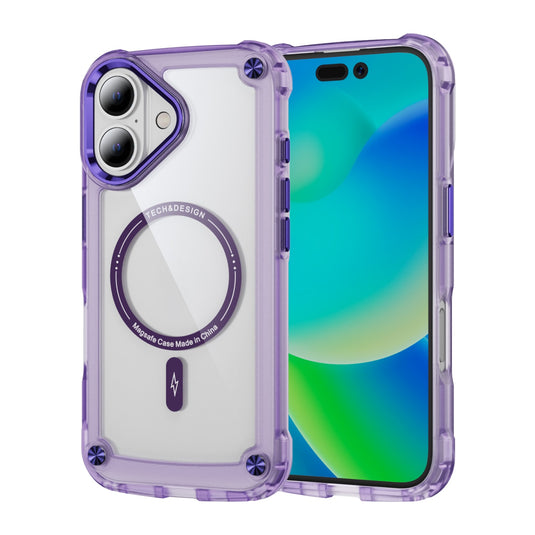 CLICK Edge Series iPhone 16 Plus Case - Purple