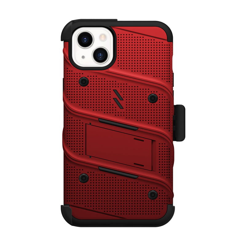 Load image into Gallery viewer, ZIZO BOLT Bundle iPhone 14 Plus Case - Red
