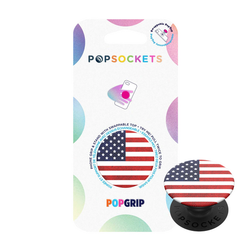 PopSockets Phone and Tablet Swappable PopGrip - Vintage American Flag