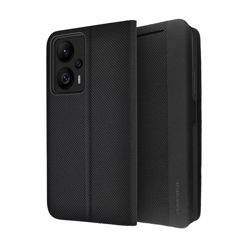 Load image into Gallery viewer, PureGear Express Folio Series Cricket Outlast 5G Case - Black
