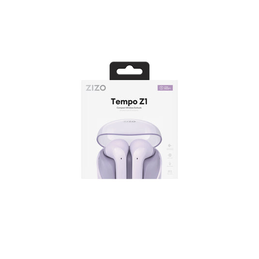 ZIZO Tempo Z1 Wireless Earbuds - Lilac