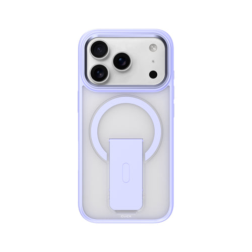 CLICK Latch Series iPhone 17 Pro Max Case - Clear Purple