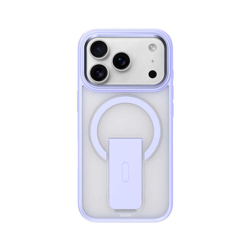 Load image into Gallery viewer, CLICK Latch Series iPhone 17 Pro Max Case - Clear Purple
