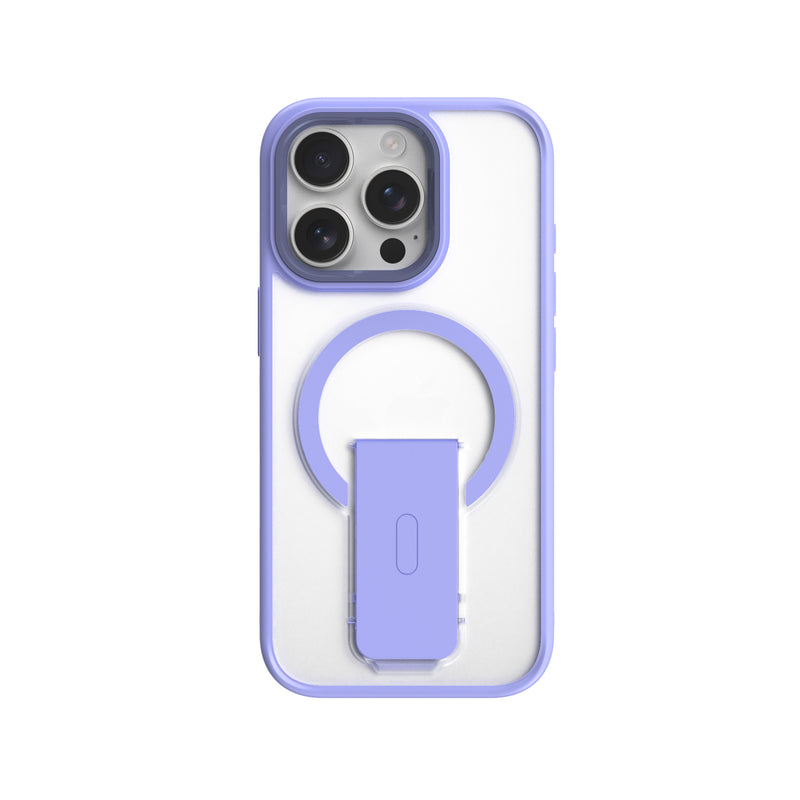 Load image into Gallery viewer, CLICK Latch Series iPhone 16 Pro Case - Clear Purple
