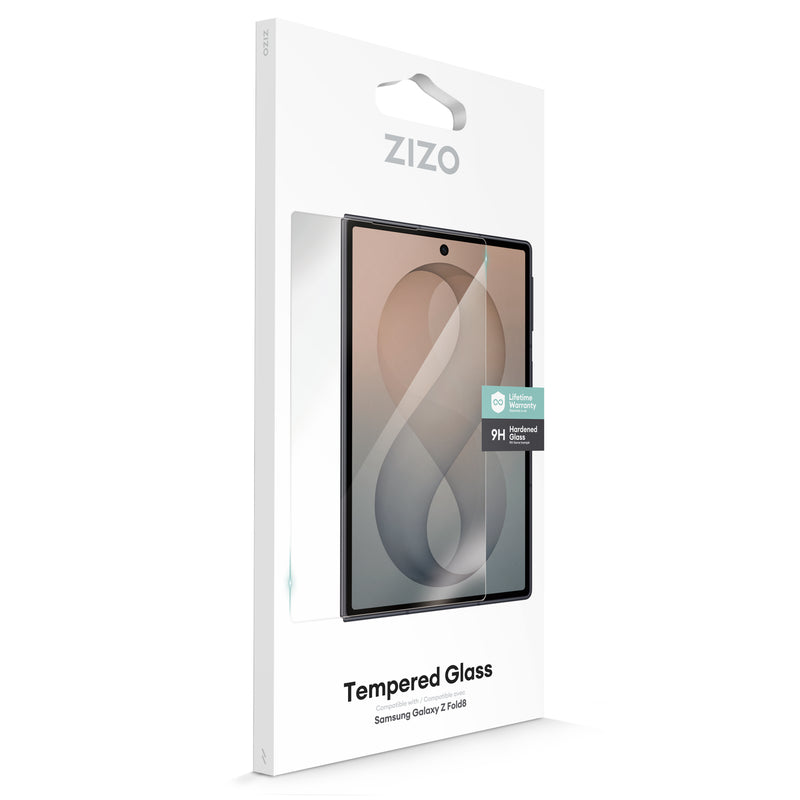 Load image into Gallery viewer, ZIZO Lightning Shield Galaxy Z Fold8 Tempered Glass Screen Protector - Clear
