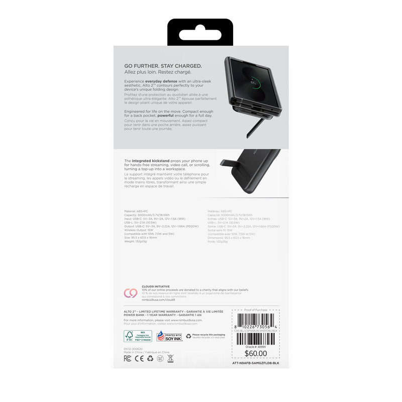 Load image into Gallery viewer, Nimbus9 Alto 2 + Power Bank Bundle for Galaxy Z Fold8 Ultra - Black
