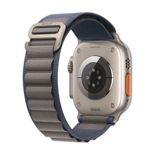 Nimbus9 Nylon Sport Band for Apple Watch 45mm - Marine Blue