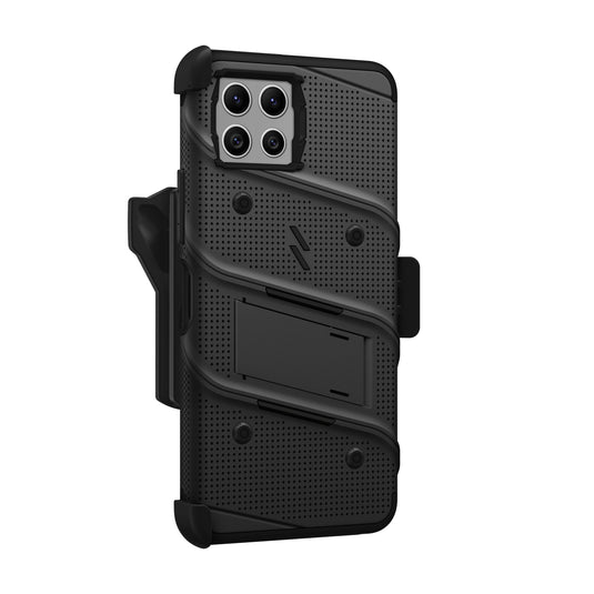 ZIZO BOLT Bundle T-Mobile REVVL 7Case - Black