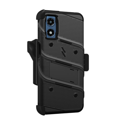 ZIZO BOLT Bundle moto g Play (2024) Case - Black