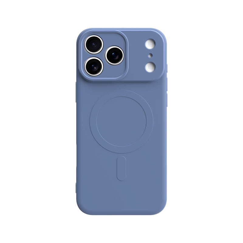 Load image into Gallery viewer, CLICK Slim Silicone MagSafe Series iPhone 17 Pro Max Case - Purple

